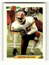 1992 Bowman Base Set #96 Martin Mayhew