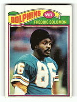 1977 Topps Base Set #54 Freddie Solomon