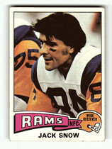 1975 Topps Base Set #258 Jack Snow