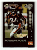1999 Collectors Edge Fury Gold Ingot #122 Shannon Sharpe