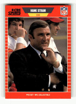 1989 Pro Set Announcers #20 Hank Stram