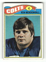 1977 Topps Base Set #13 Ken Mendenhall