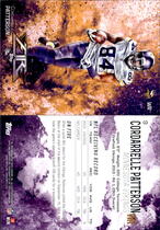 2014 Topps Fire #9 Cordarrelle Patterson