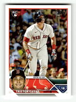 2023 Topps Base Set #92 Triston Casas