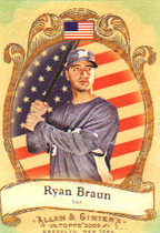 2009 Topps Allen & Ginter National Pride #NP62 Ryan Braun