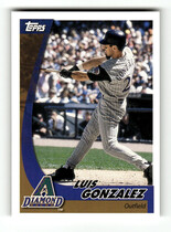 2002 Topps Post #19 Luis Gonzalez