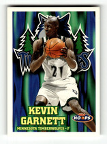 1997 NBA Hoops Hoops #92 Kevin Garnett