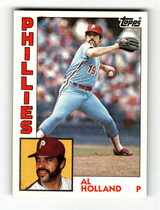 1984 Topps Base Set #564 Al Holland