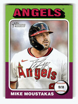 2024 Topps Heritage #347 Mike Moustakas