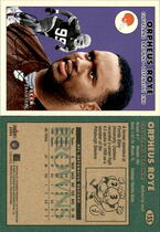 2000 Fleer Tradition #155 Orphenus Roye