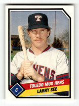 1989 CMC Toledo Mud Hens #14 Larry See