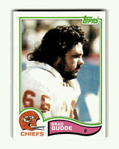 1982 Topps Base Set #111 Brad Budde