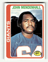 1978 Topps Base Set #75 John Mendenhall