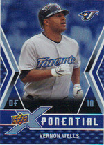 2009 Upper Deck X Xponential #X-VW Vernon Wells