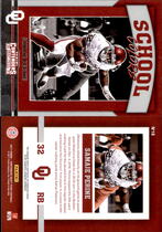 2017 Panini Contenders Draft Picks School Colors #18 Samaje Perine