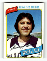 1980 Topps Base Set #107 Francisco Barrios