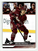 2023 Upper Deck Base Set #9 Matias Maccelli