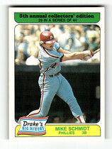 1985 Drakes #29 Mike Schmidt