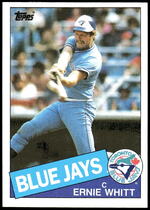 1985 Topps Base Set #128 Ernie Whitt