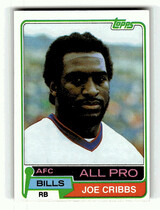 1981 Topps Base Set #360 Joe Cribbs