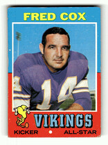 1971 Topps Base Set #96 Fred Cox