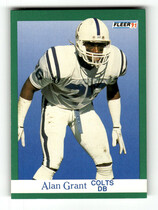 1991 Fleer Base Set #82 Alan Grant