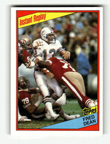 1984 Topps Base Set #355 Fred Dean