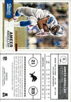 2016 Panini Classics Glossy #64 Ameer Abdullah