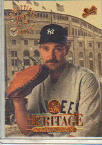 1994 Studio Heritage #4 Don Mattingly