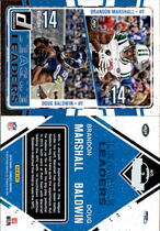 2016 Donruss League Leaders #2 Brandon Marshall|Doug Baldwin