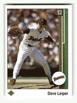 1989 Upper Deck Base Set #363 Dave Leiper