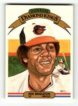1982 Donruss Base Set #24 Ken Singleton