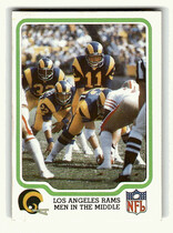 1979 Fleer Team Action #25 Rams