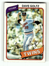 1980 Topps Base Set #193 Dave Goltz