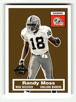 2005 Topps Turn Back the Clock #10 Randy Moss