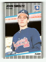 1989 Fleer Base Set #602 John Smoltz