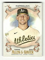 2021 Topps Allen & Ginter #257 James Kaprielian