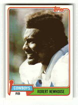 1981 Topps Base Set #71 Robert Newhouse