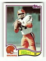 1982 Topps Base Set #69 Greg Pruitt