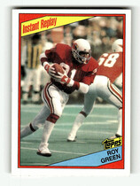 1984 Topps Base Set #343 Roy Green