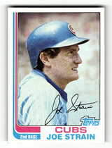 1982 Topps Base Set #436 Joe Strain