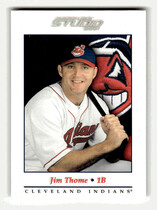 2001 Studio Base Set #83 Jim Thome