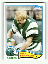 1982 Topps Base Set #443 Tony Franklin