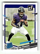 2023 Donruss Base Set #307 Zay Flowers