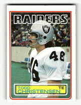 1983 Topps Base Set #298 Todd Christensen