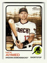 2022 Topps Heritage #135 Nick Ahmed