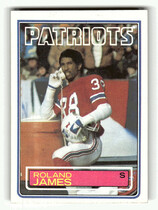 1983 Topps Base Set #333 Roland James