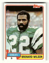 1981 Topps Base Set #397 Brenard Wilson