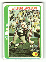 1978 Topps Base Set #38 Wilbur Jackson
