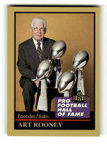 1991 ENOR Pro Football HOF #122 Art Rooney